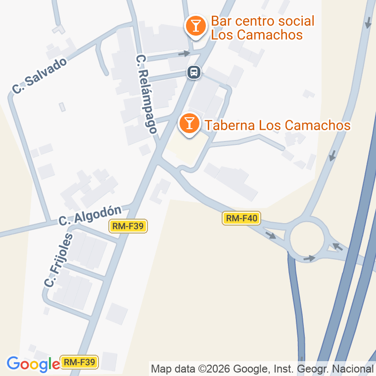 Código postal de Calle Tramontana en Camachos (los)