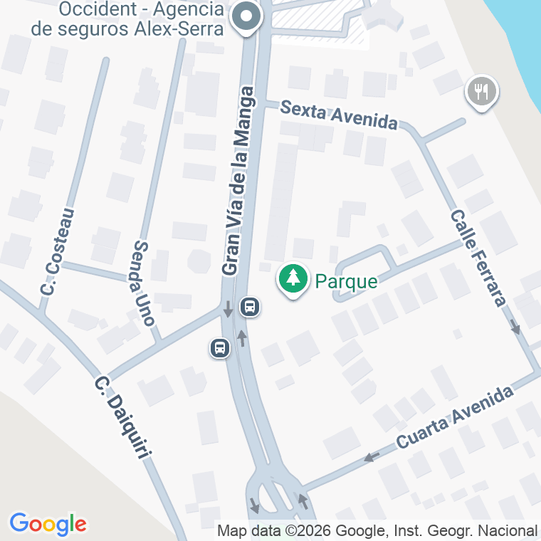 Código postal de Urb Mangasur I en Manga del Mar Menor (la)