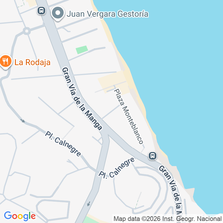 Código postal de Urb Monteblanco en Manga del Mar Menor (la)