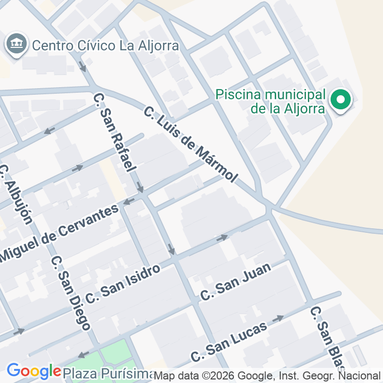 Código postal de Calle Gonzalez Davila en Aljorra (la)