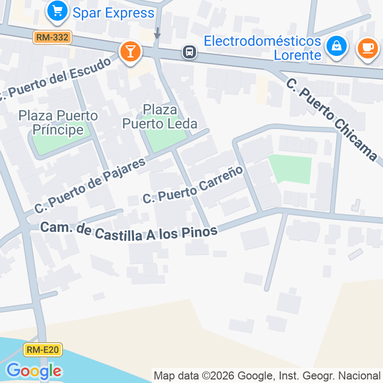 Código postal de Calle Puerto Carreño en Molinos Marfagones