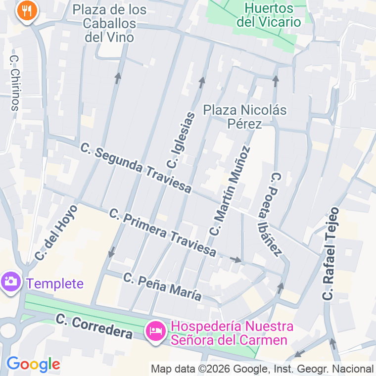 Código postal de Calle Segunda Traviesa en Caravaca de la Cruz