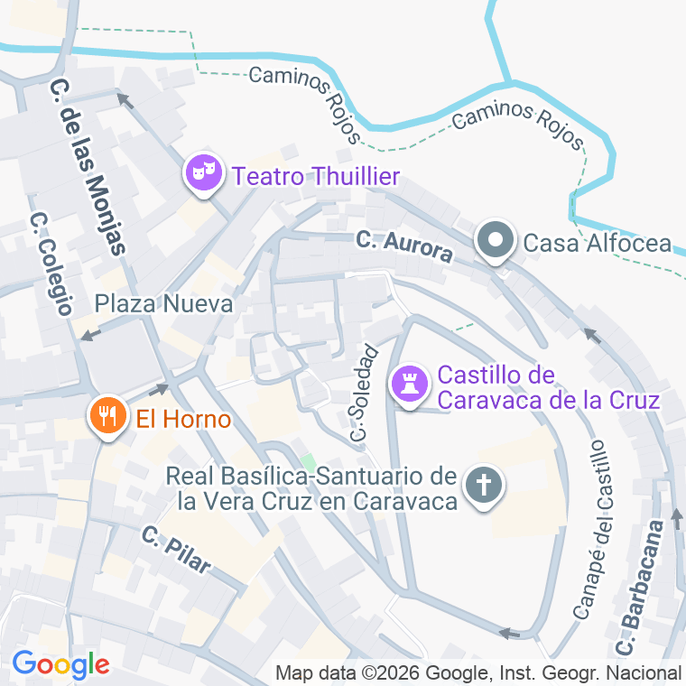 Código postal de Calle Soledad en Caravaca de la Cruz