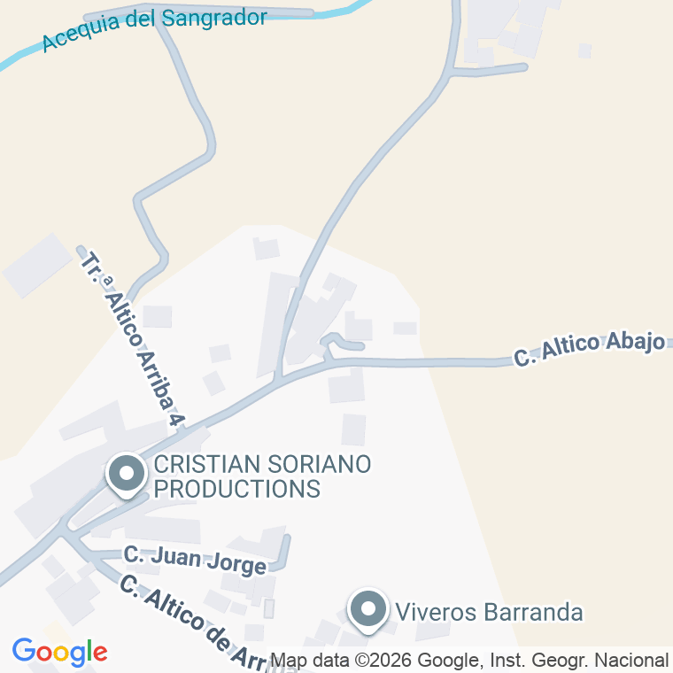 Código postal de Calle Altico Abajo en Barranda