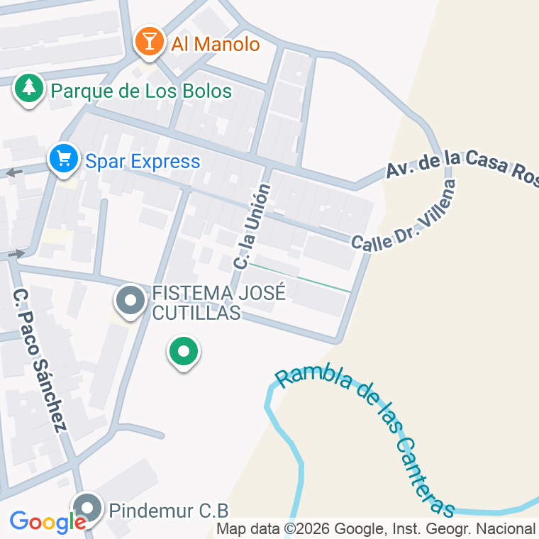 Código postal de Calle Abad Pierre en Molina de Segura