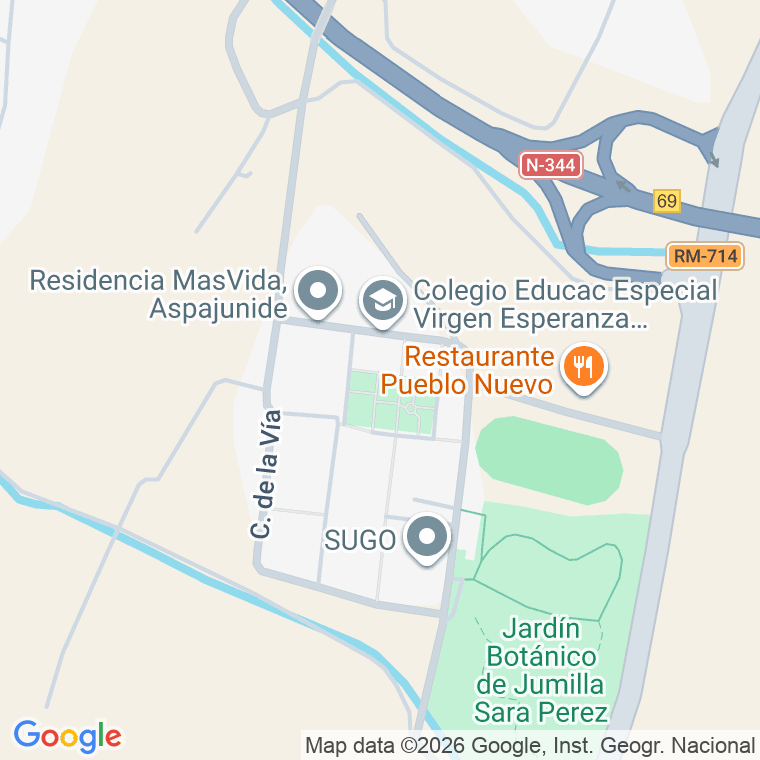 Código postal de Estacada, la en Murcia