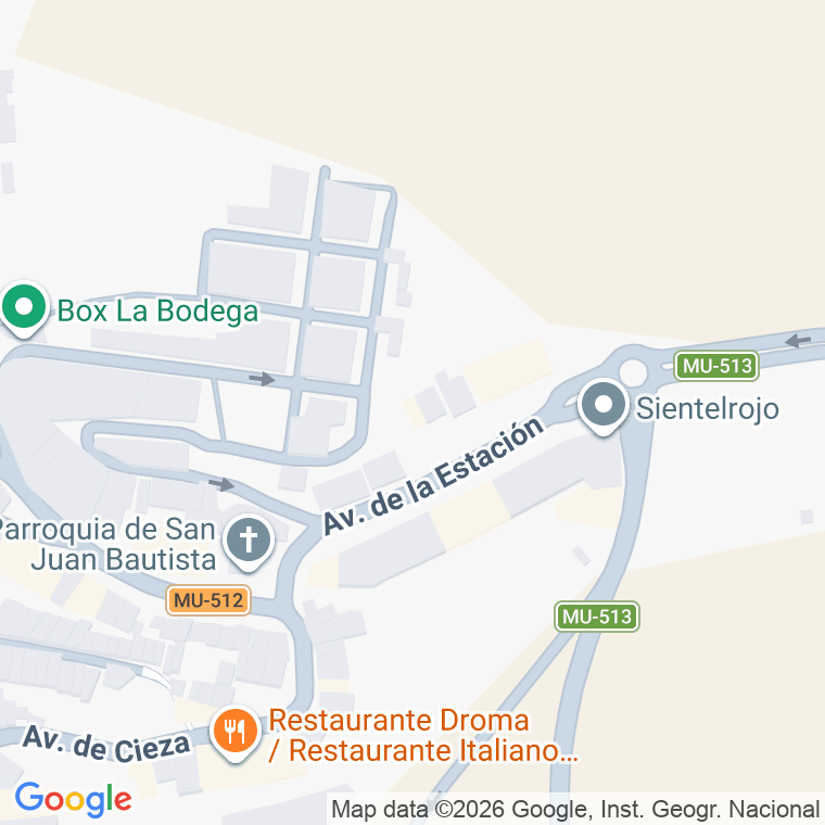 Código postal de Candelon en Murcia