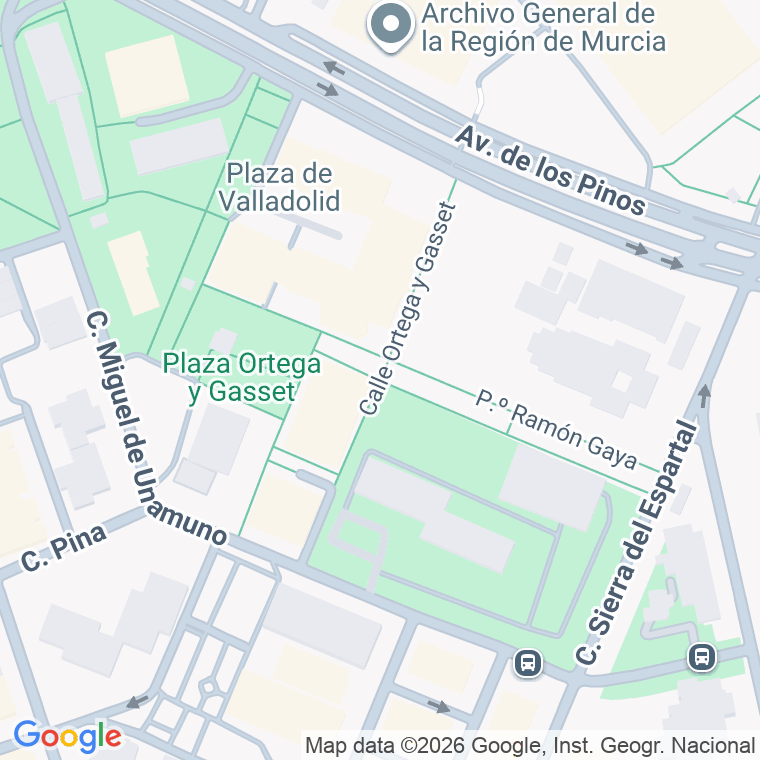 Código postal de Calle Ortega y Gasset en Beniajan