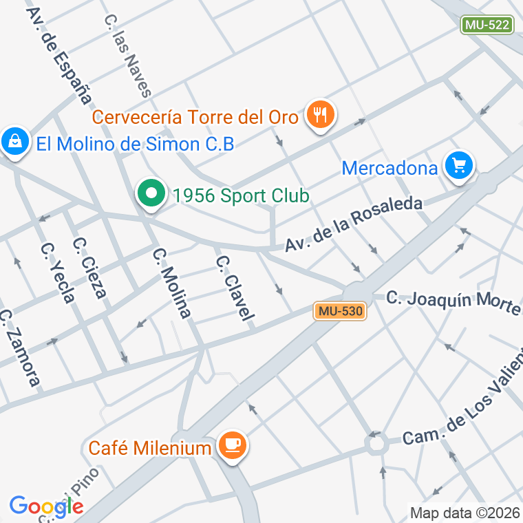 Código postal de Calle Begonia en Barrio de la Providencia