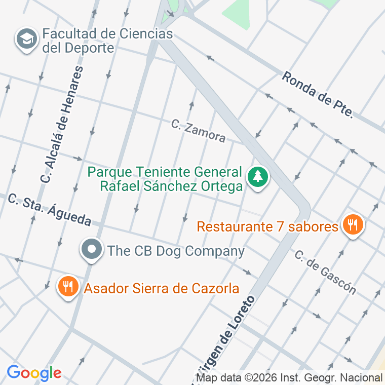 Código postal de Calle Gerardo Diego en Santiago de la Ribera