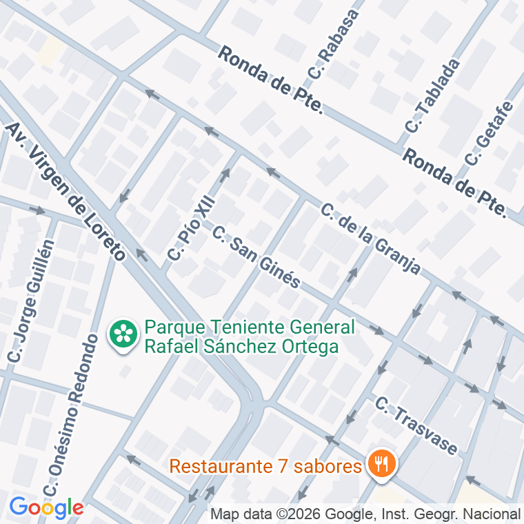 Código postal de Calle Jose Pagan Ros en Santiago de la Ribera