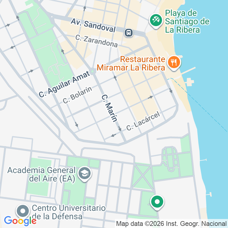 Código postal de Calle San Jose (la Ribera) en Santiago de la Ribera
