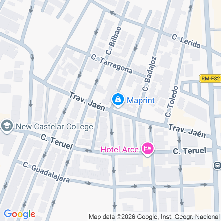 Código postal de Calle Jaen en Loma de Abajo