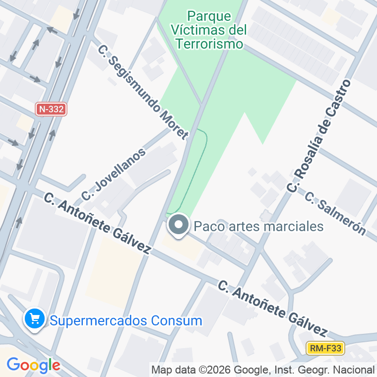 Código postal de Calle Perez Galdos en San Pedro del Pinatar