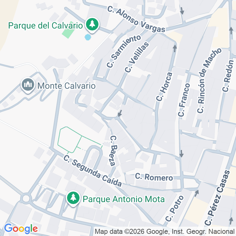 Código postal de Calle Cañada del Sepulcro en San Jose