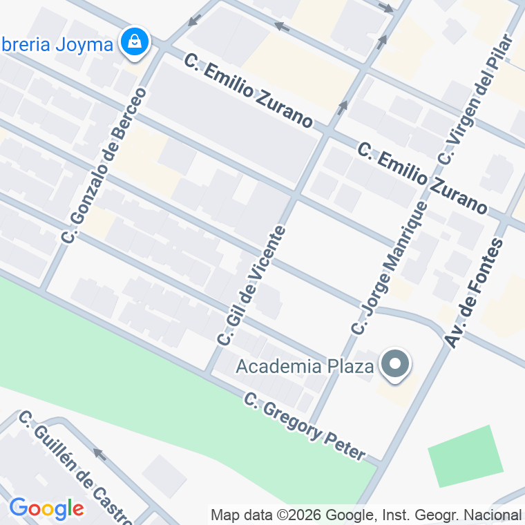 Código postal de Calle Gil Vicente en Loma de San Antonio (la)