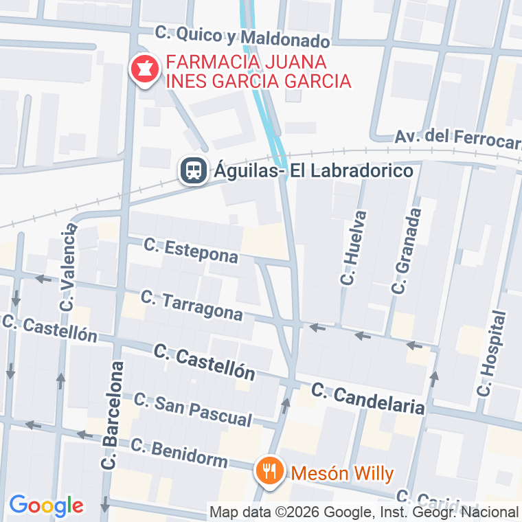 Código postal de Calle Estepona en Aguilas