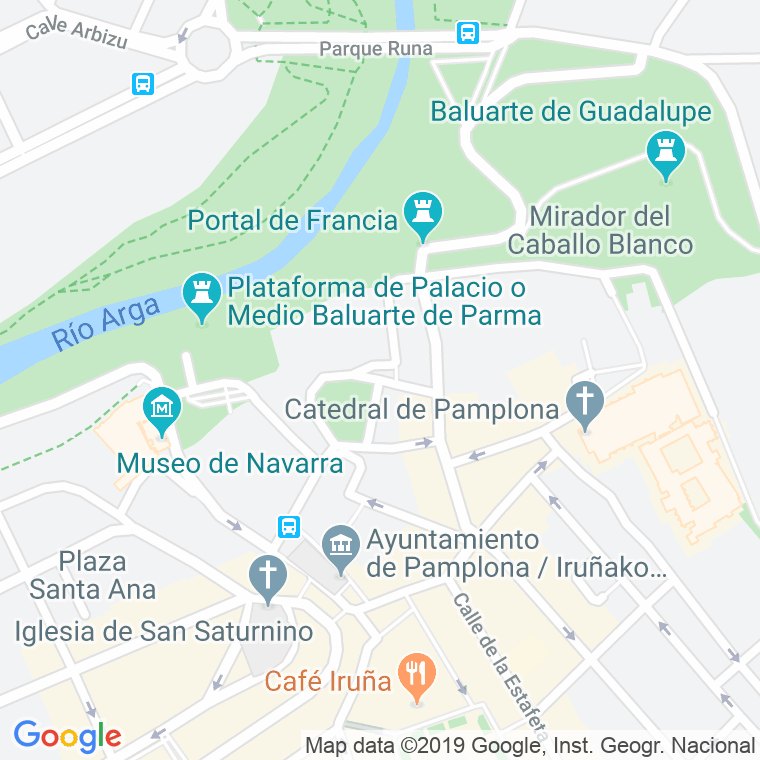 Código Postal calle Dos De Mayo en Pamplona