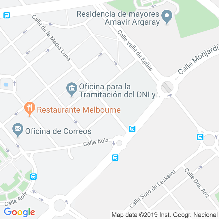 Código Postal calle Cipriano Olaso en Pamplona