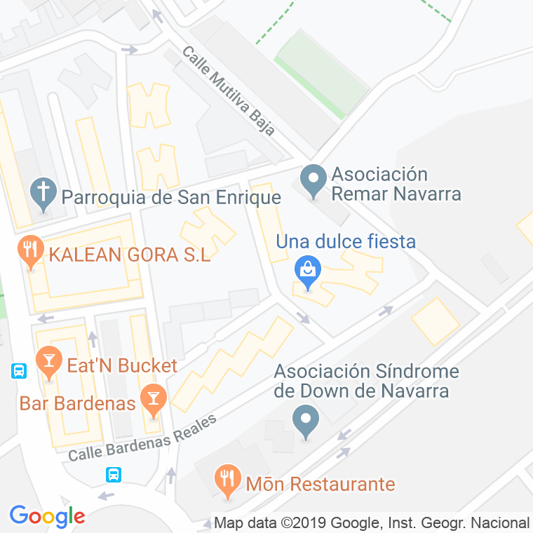 Código Postal calle Alaitz Mendiaren en Pamplona