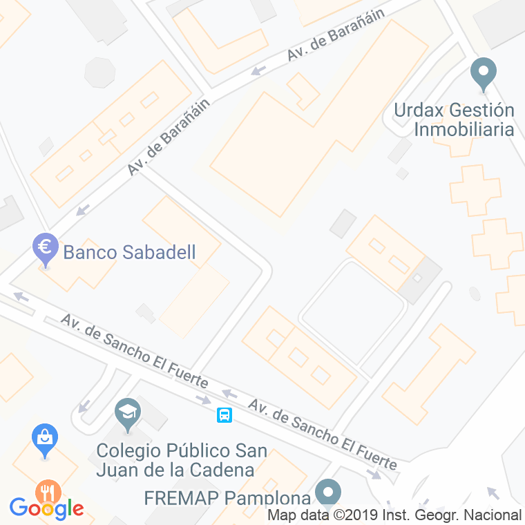 Código Postal calle Vadoluengoko Monasterioaren en Pamplona