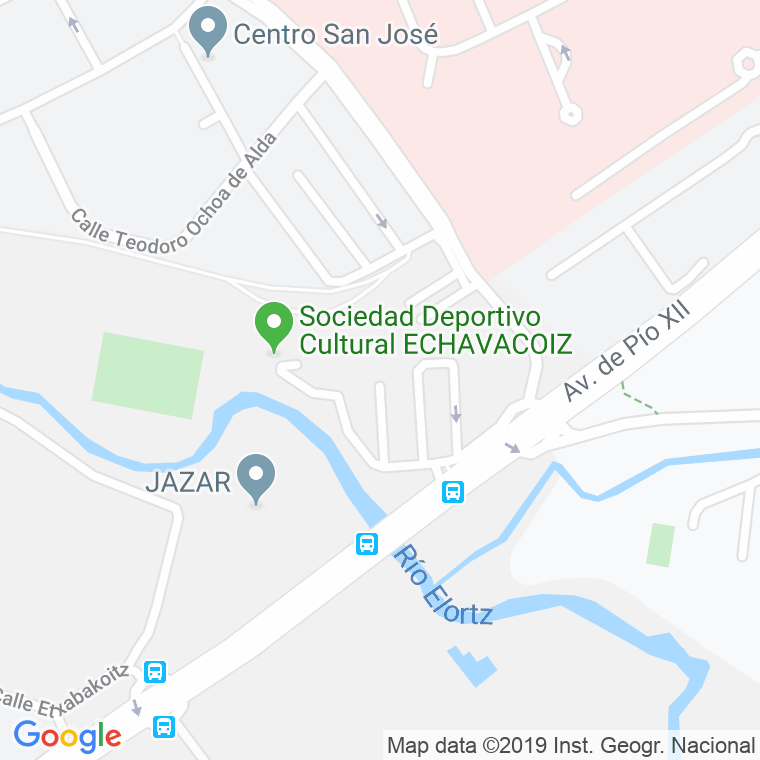 Código Postal calle San Raimundo en Pamplona