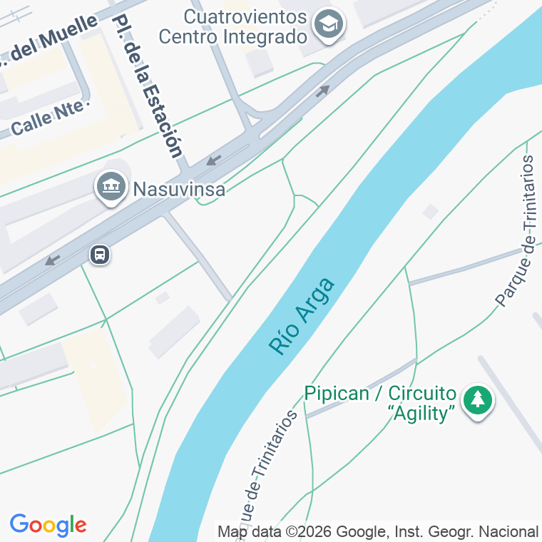 Código postal de Barrio, Plaza en Pamplona