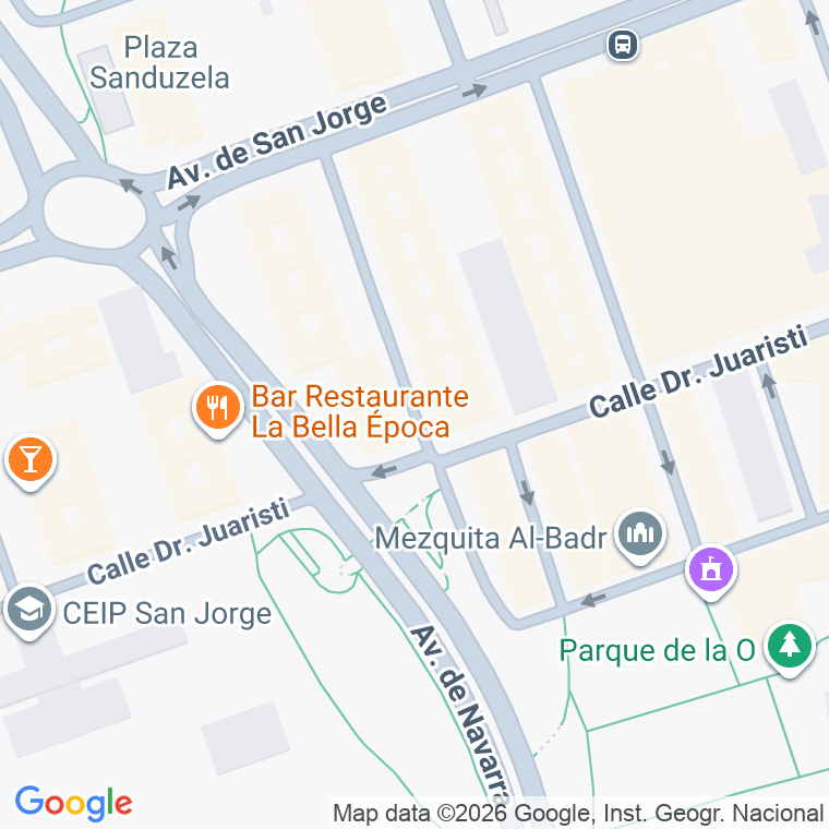 Código postal de Doctor Simonena en Pamplona