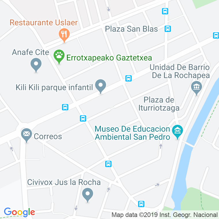 Código Postal calle Bidankoze en Pamplona