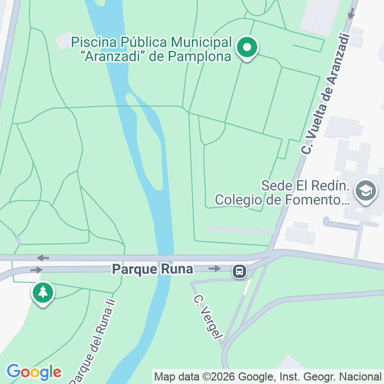 Código postal de Vergel en Pamplona