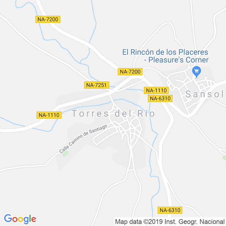 Código Postal de Torres Del Rio en Navarra