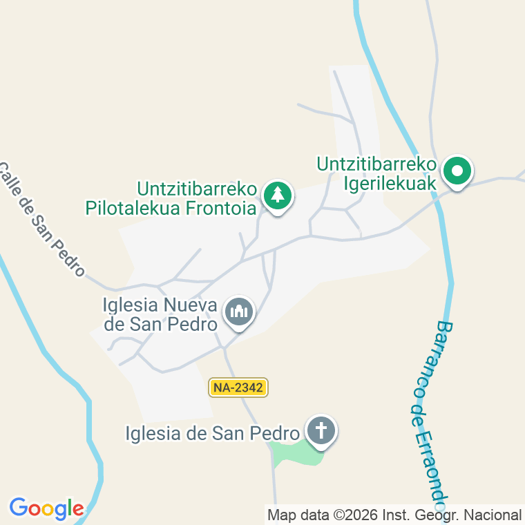 Código postal de Unciti en Navarra