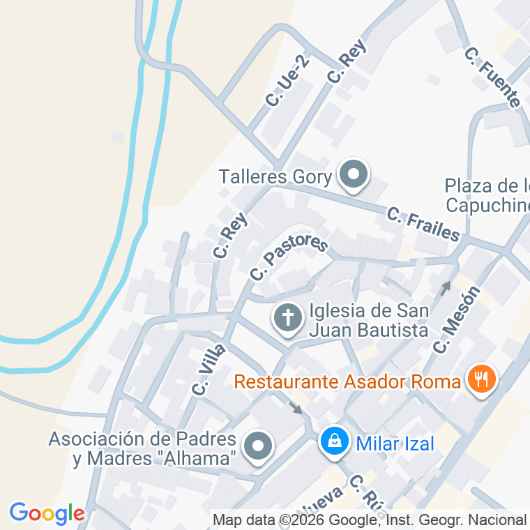 Código postal de Calle los Pastores en Cintruénigo