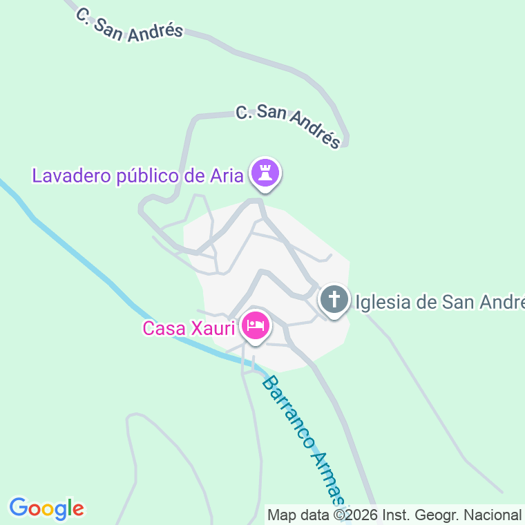 Código postal de Aria en Navarra