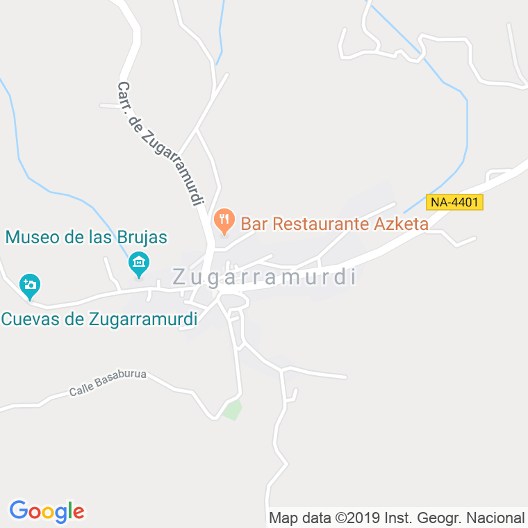 Código Postal de Zugarramurdi en Navarra