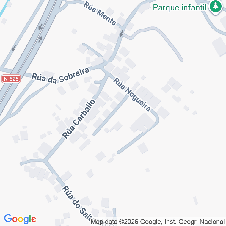 Código postal de Amieiro en Ourense