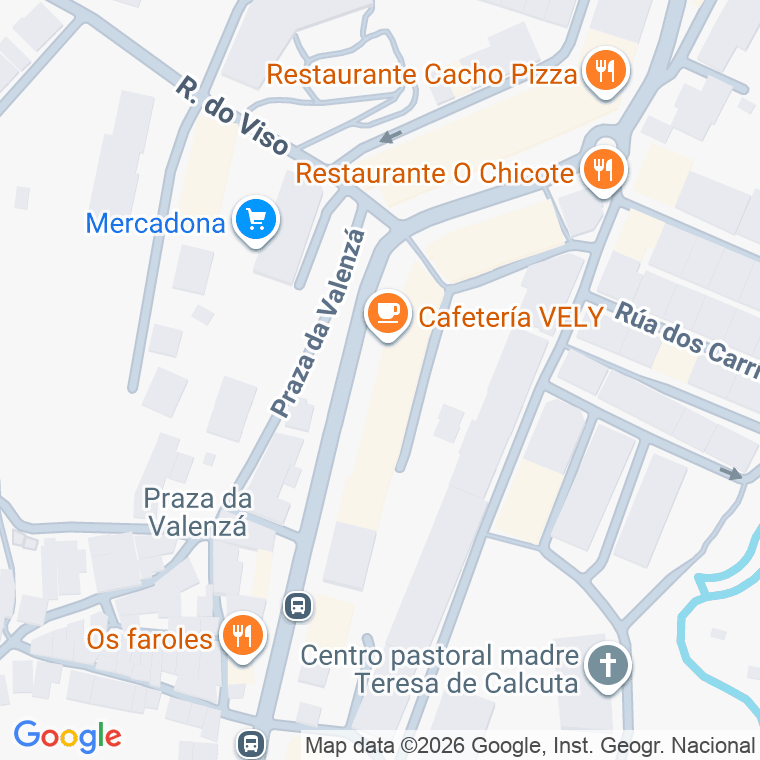 Código postal de Donicela en Ourense