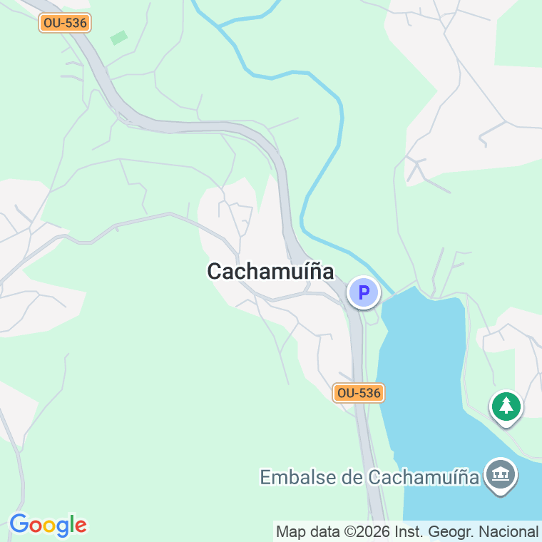 Código postal de Bernardo Gonzalez Cachamuiña en Ourense