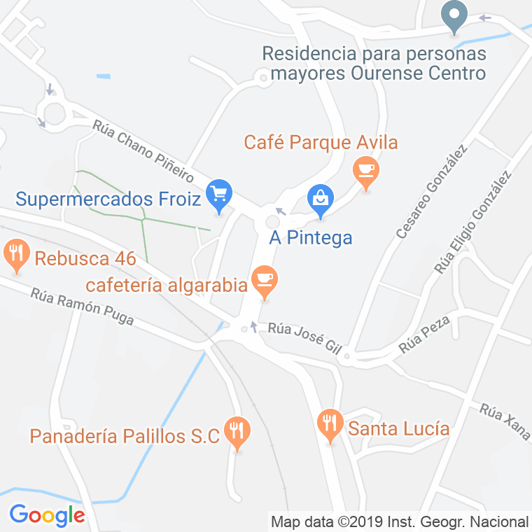 Código Postal calle Carlos Velo en Ourense