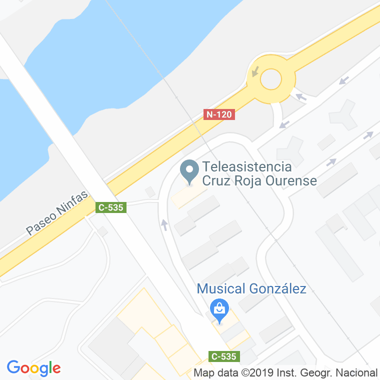 Código Postal calle Cruz Vermella en Ourense