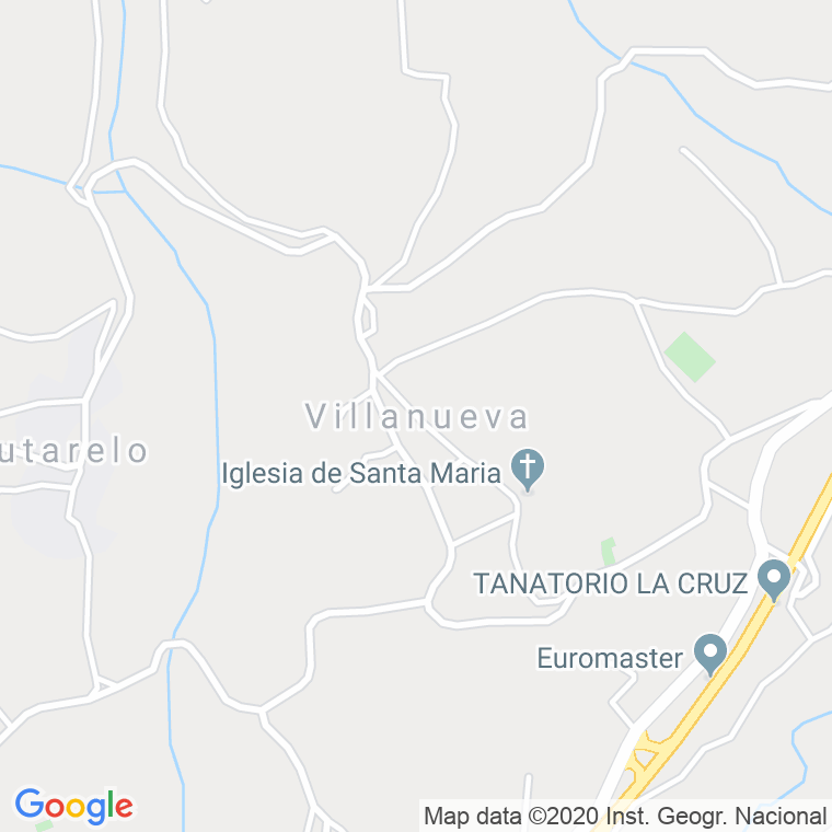Código Postal de Vilanova (Vilamartin) en Ourense