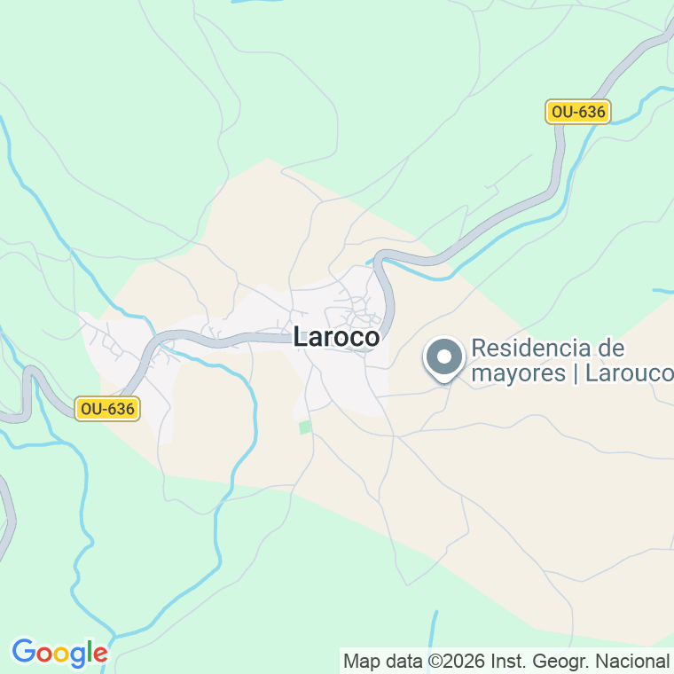 Código postal de Larouco en Ourense