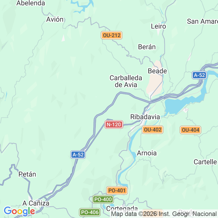 Código postal de Leiro en Ourense