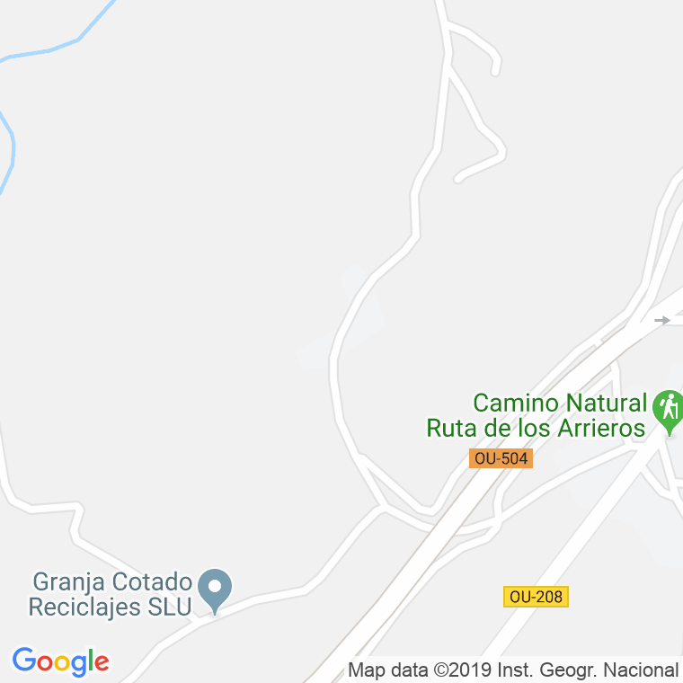Código postal de Covelo, o (carballino, O) en Ourense