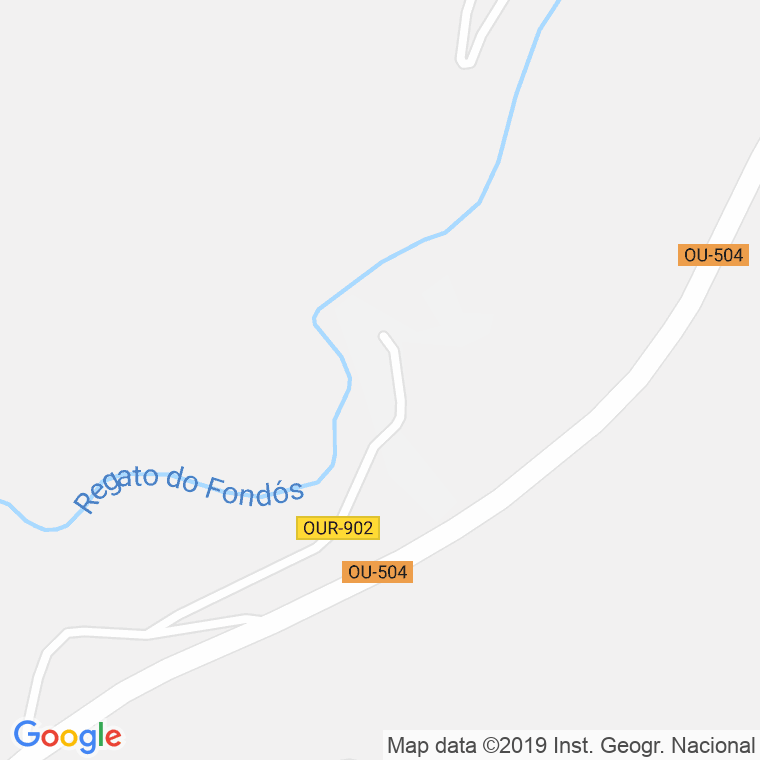 Código postal de Fonteantiga en Ourense