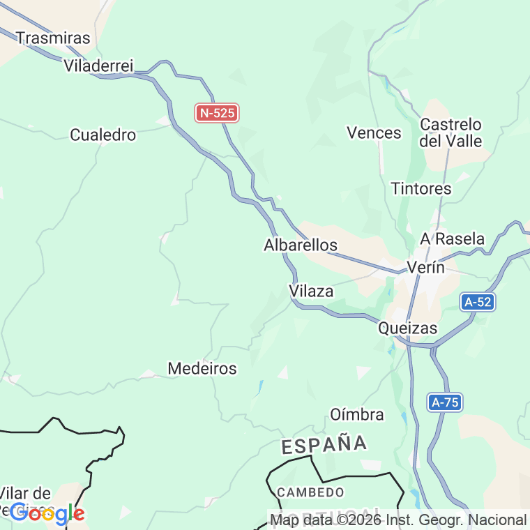 Código postal de Salgueira, a en Ourense
