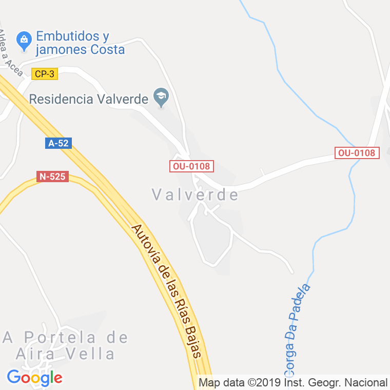 Código Postal de Valverde (Allariz) en Ourense