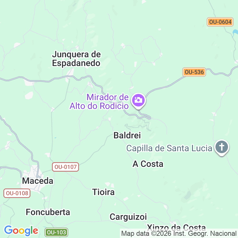 Código postal de Rial, o (maceda) en Ourense