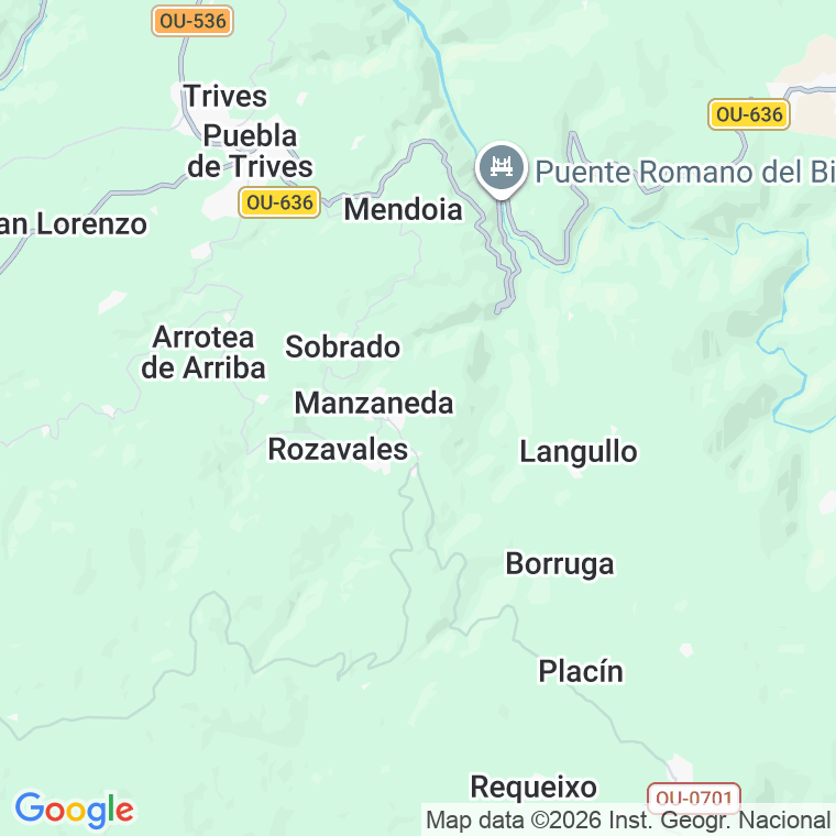 Código postal de Mata, a en Ourense