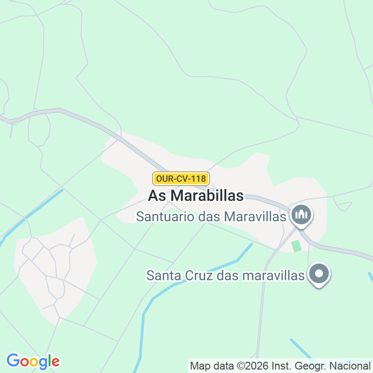 Código postal de Marabillas, As en Ourense